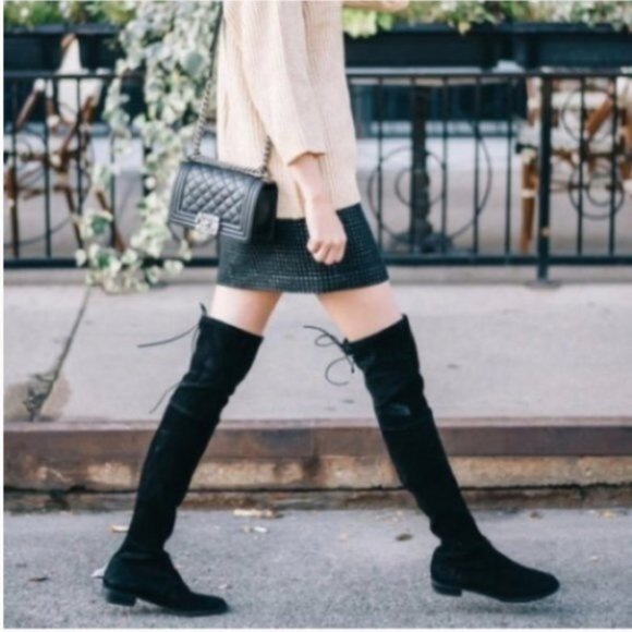 NEW Stuart Weitzman Lowland over-the-knee boots - Picture 3 of 16